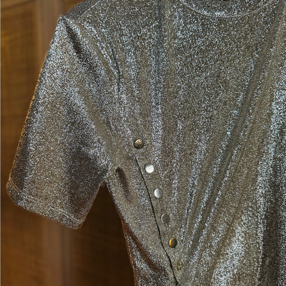 Paco Rabanne gold draped mini dress ✨🌟🏆 - Picture 8 of 11